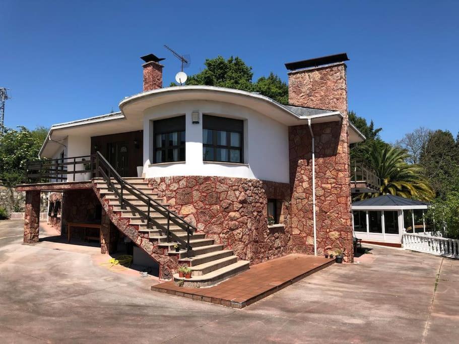 הוילה אוביידו La Casona De La Carbayeda מראה חיצוני תמונה